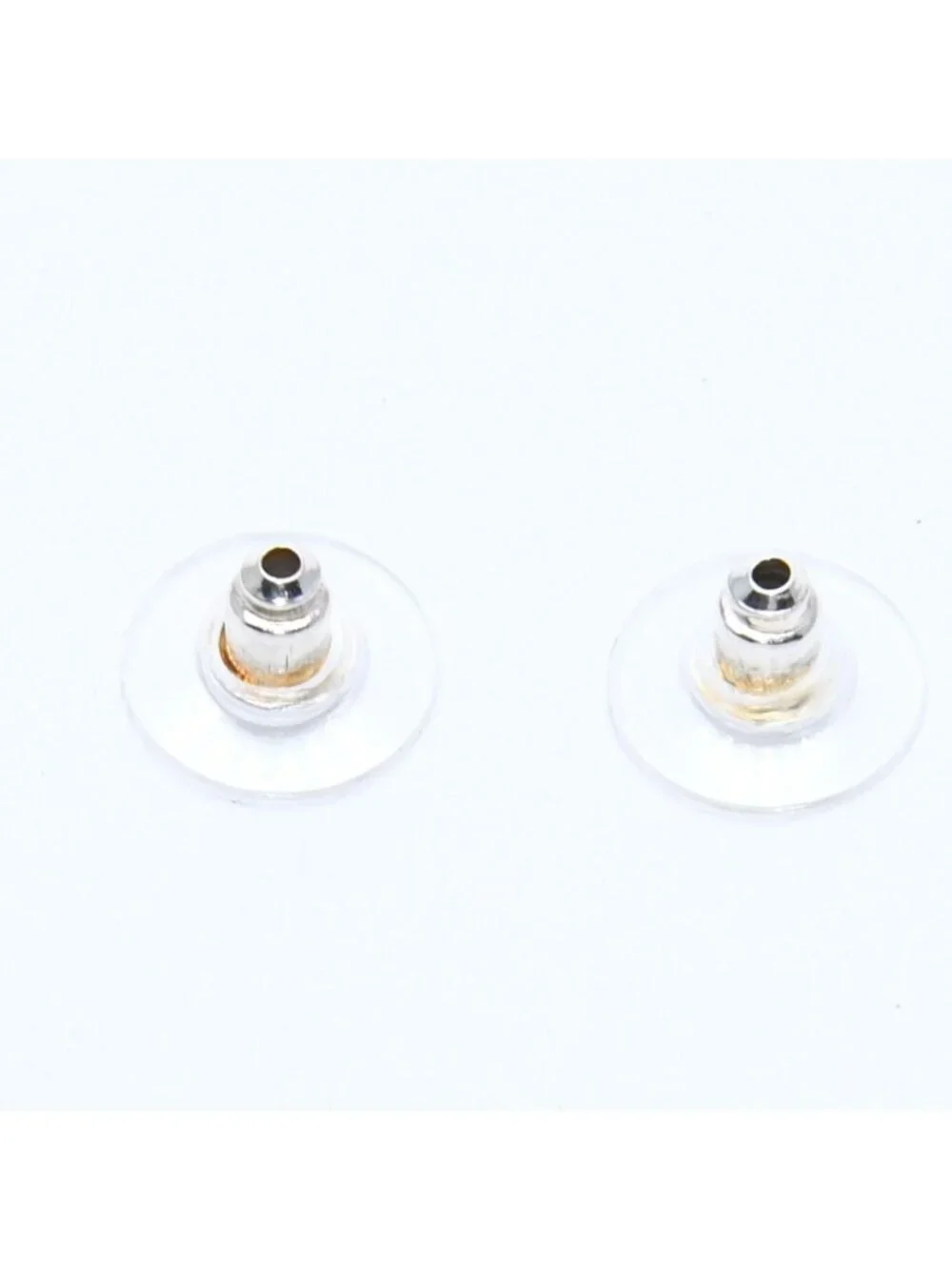 Chanel CC Logo Earrings 01 Metal Silver